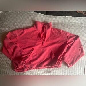 lululemon athletica Pink Half-Zip Sweater softstreme